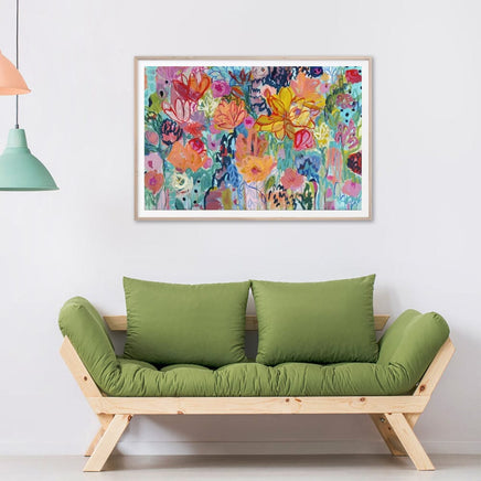 60cmx90cm Carrie Schmitt Wood Frame Canvas Wall Art Kings Warehouse 