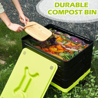 60L Large Worm Farm 3 Trays Worm Composter Bins Composting System Worm Tea Kings Warehouse 