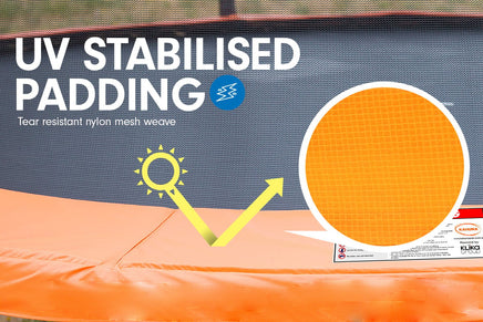 6ft x 9ft Replacement Rectangular Trampoline Pad Kings Warehouse 