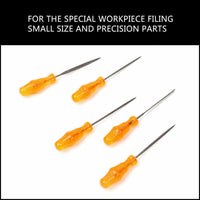 6Pc Mini Needle File Set Alloy Strength Steel For Wood Working Carving Craft Kings Warehouse 