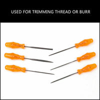 6Pc Mini Needle File Set Alloy Strength Steel For Wood Working Carving Craft Kings Warehouse 