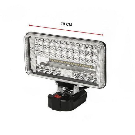 7" 18V Li-ion LED Work Light Torch Workshop Flashlights Camping for Makita Battery Kings Warehouse 