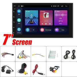 7 inch Car Radio 2 DIN GPS FM RDS WIFI w/ Rear Camera For Android IOS CarPlay AU Kings Warehouse 