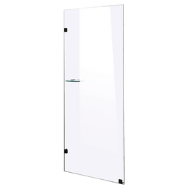 700 x 2100mm Frameless 10mm Safety Glass Shower Screen Kings Warehouse 