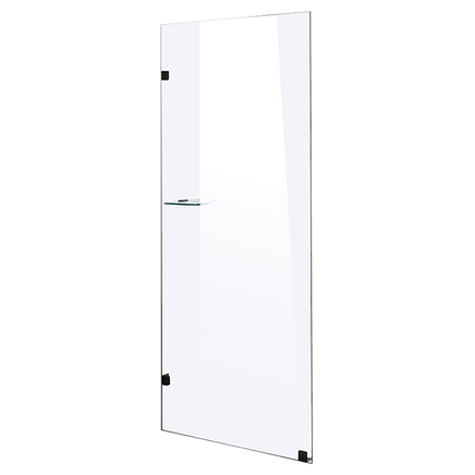 700 x 2100mm Frameless 10mm Safety Glass Shower Screen Kings Warehouse 