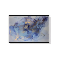 70cmx100cm Cosmic Part Black Frame Canvas Wall Art Kings Warehouse 