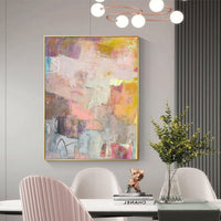 70cmx100cm Lann II Gold Frame Canvas Wall Art Kings Warehouse 