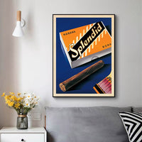 70cmx100cm Splendid Black Frame Canvas Wall Art KingsWarehouse 