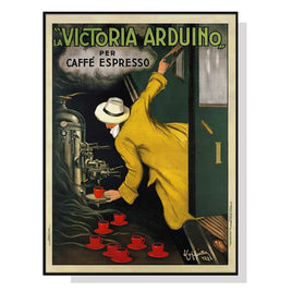 70cmx100cm Victoria Arduino Black Frame Canvas Wall Art Kings Warehouse 