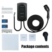 7kW 1 Phases EV Charging Station Touch Wallbox with App Control Vehicle Charger Kings Warehouse 