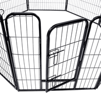 8 Panel Heavy Duty Pet Dog Playpen Puppy Exercise Fence Enclosure Cage dog supplies KingsWarehouse 