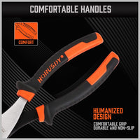 8" Slip Joint Pliers Adjustable Heavy Duty Jars Non-Slip Grip Handle 200mm Kings Warehouse 