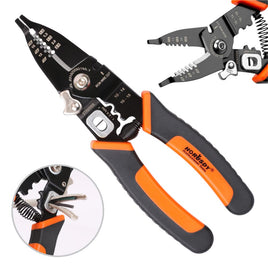 8" Wire Stripping Tool Wire Cutter Hand Crimping Pliers Strip Cutter Insulated Kings Warehouse 