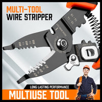 8" Wire Stripping Tool Wire Cutter Hand Crimping Pliers Strip Cutter Insulated Kings Warehouse 