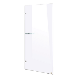 800 x 2000mm Frameless 10mm Safety Glass Shower Screen Kings Warehouse 