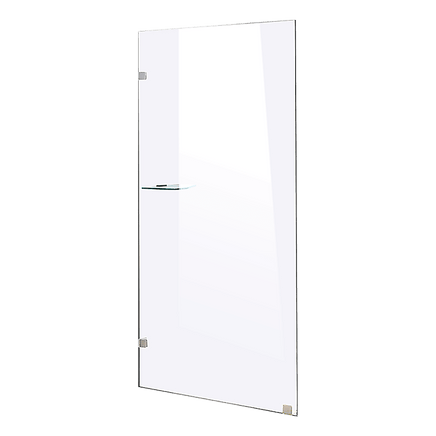 800 x 2000mm Frameless 10mm Safety Glass Shower Screen Kings Warehouse 