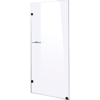 800 x 2100mm Frameless 10mm Safety Glass Shower Screen Kings Warehouse 
