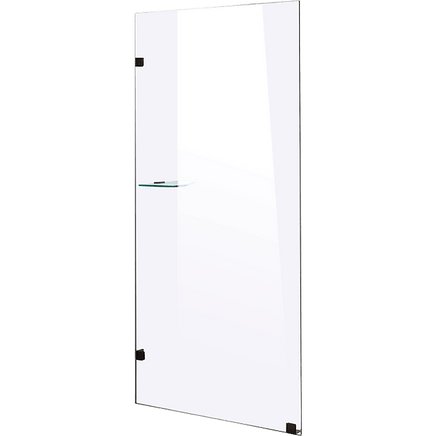 800 x 2100mm Frameless 10mm Safety Glass Shower Screen Kings Warehouse 