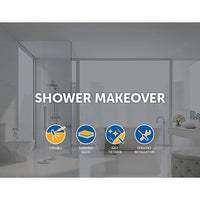 800 x 2100mm Frameless 10mm Safety Glass Shower Screen Kings Warehouse 