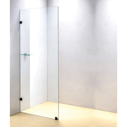 800 x 2100mm Frameless 10mm Safety Glass Shower Screen Kings Warehouse 