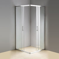 800 x 900mm Sliding Door Nano Safety Glass Shower Screen By Della Francesca Kings Warehouse 