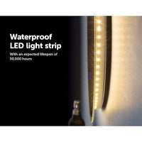 80cm LED Wall Mirror Bathroom Mirrors Light Decor Round Kings Warehouse 