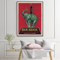 80cmx120cm Bourdou Black Frame Canvas Wall Art Kings Warehouse 