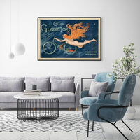 80cmx120cm Marchio Art Cycles Gladiator Black Frame Canvas Wall Art Kings Warehouse 
