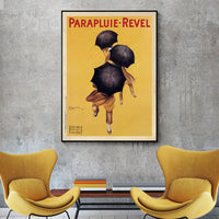 80cmx120cm Parapluie Revel Black Frame Canvas Wall Art Kings Warehouse 
