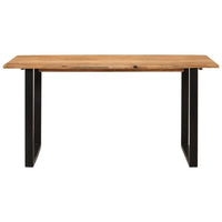 Dining Table 154x80x76 cm Solid Acacia Wood