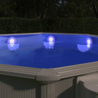 Submersible Floating Pool LED Lamp with Remote Control White