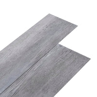 PVC Flooring Planks 5.02 m² 2 mm Self-adhesive Matt Wood Grey
