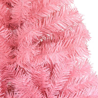 Artificial Christmas Tree with Stand Pink 150 cm PVC