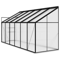 Greenhouse Anthracite Aluminium 7.77 m³
