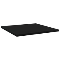 Bookshelf Boards 4 pcs Black 40x40x1.5 cm Engineered Wood