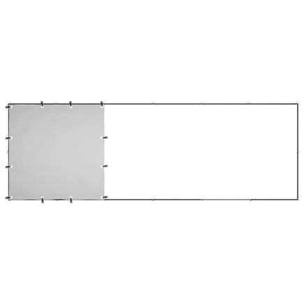 Dog Kennel Black 330x110x110 cm Steel