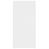 Sideboard White 160x36x75 cm Engineered Wood