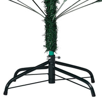 Artificial Pre-lit Christmas Tree with Thick Branches Green 240 cm