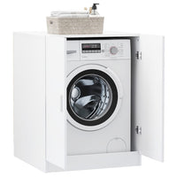 Washing Machine Cabinet White 71x71.5x91.5 cm