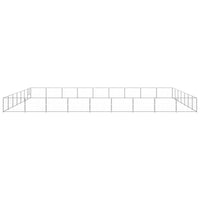 Dog Kennel Silver 63 m² Steel
