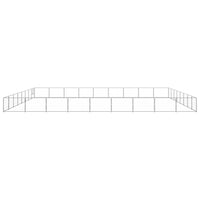 Dog Kennel Silver 72 m² Steel