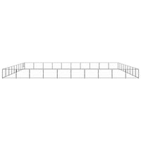 Dog Kennel Black 90 m² Steel
