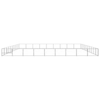 Dog Kennel Silver 90 m² Steel