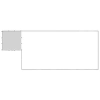 Dog Kennel Black 10.89 m² Steel