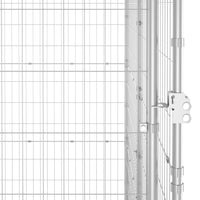 Outdoor Dog Kennel Galvanised Steel 7.26 m²