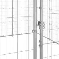 Outdoor Dog Kennel Galvanised Steel 14.52 m²