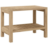 Bathroom Side Table 50x40x45 cm Solid Wood Teak