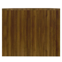 Coffee Table Brown Oak 90x50x41.5 cm Engineered Wood