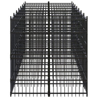 Outdoor Dog Kennel Steel 12.9 m²