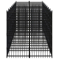 Outdoor Dog Kennel Steel 14.75 m²